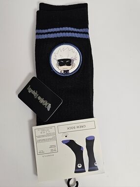 Bioworld unisex crew theme socks new one size mens womens kids jujutsu kaisen